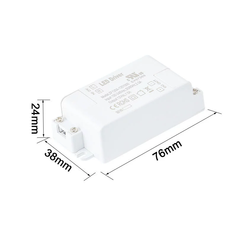 12W led驅(qū)動(dòng)電源UL/CE認(rèn)證12V1A/24V0.5A