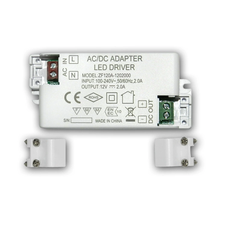 24W led驅(qū)動電源UL/CE認證12V2A/24V1A